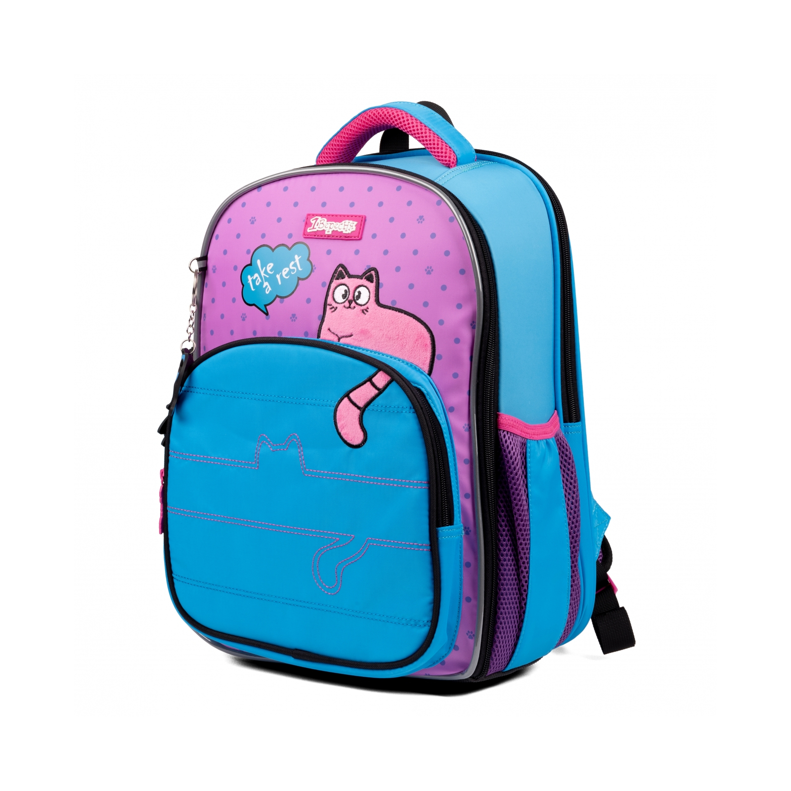 Рюкзак шкільний 1 вересня S-97 Pink and Blue (559493) зображення 2