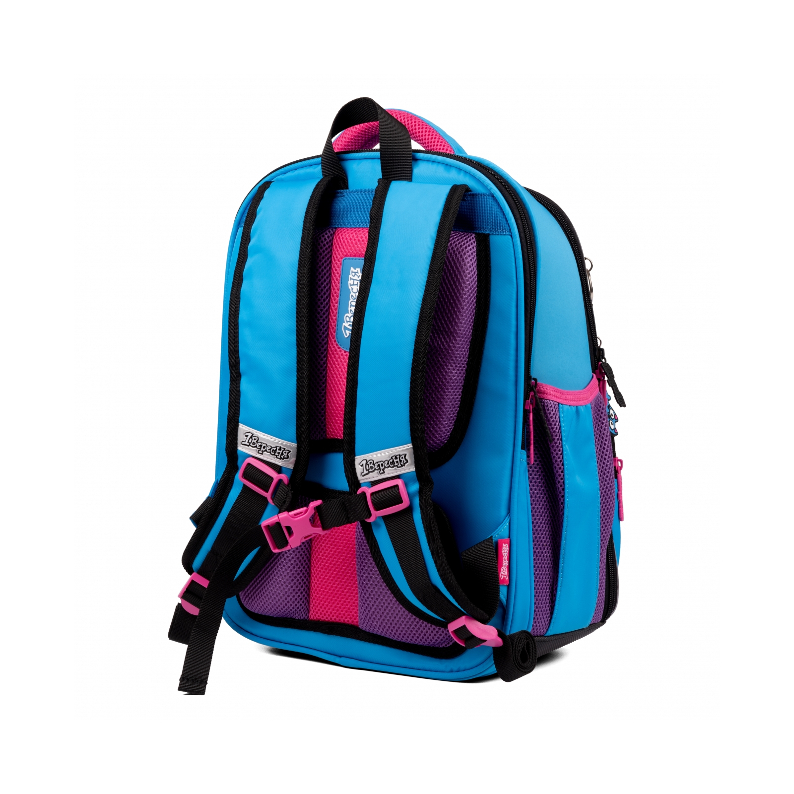 Рюкзак шкільний 1 вересня S-97 Pink and Blue (559493) зображення 3