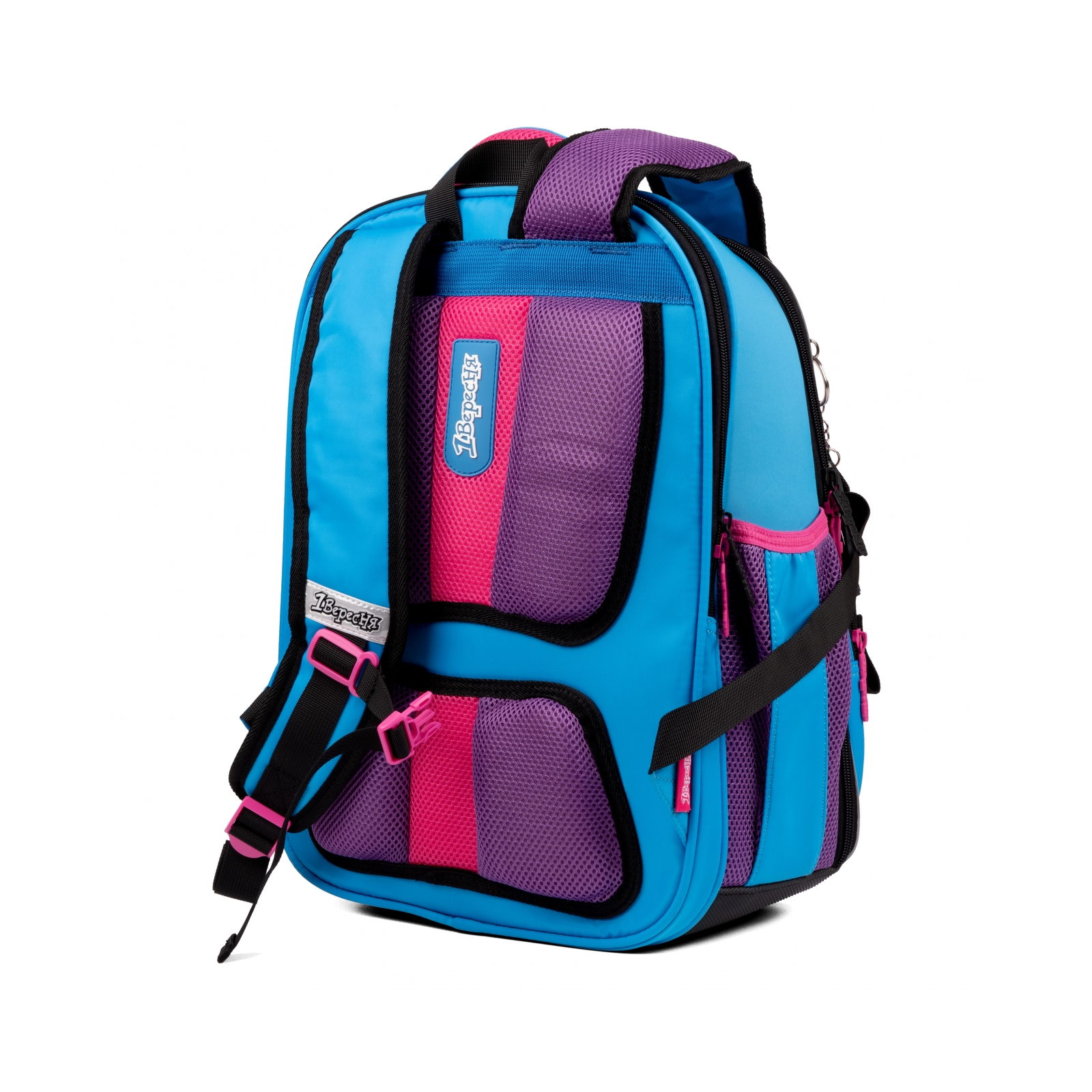 Рюкзак шкільний 1 вересня S-97 Pink and Blue (559493) зображення 4