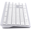 Клавіатура A4Tech FBX50C USB/Bluetooth White (FBX50C White) зображення 2