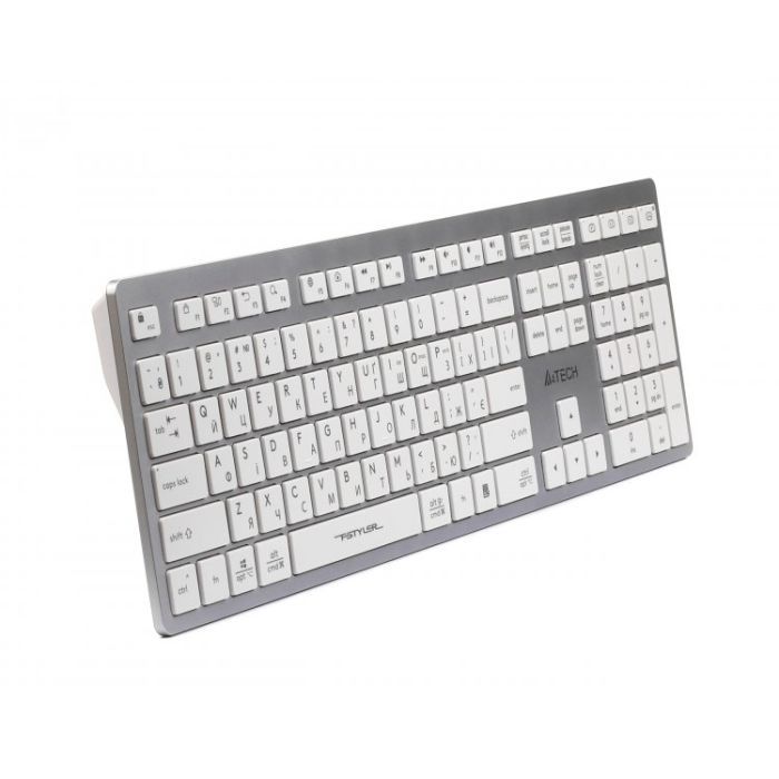 Клавиатура A4Tech FBX50C USB/Bluetooth White (FBX50C White) изображение 3