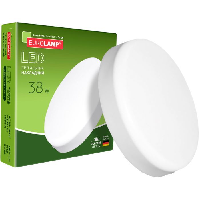 Світильник Eurolamp GL 38W 5000K (LED-NLR-38/5) зображення 2