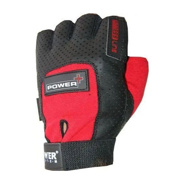 Перчатки для фитнеса Power System Power Plus PS-2500 Black/Red L (PS-2500_L_Black-red) изображение 2