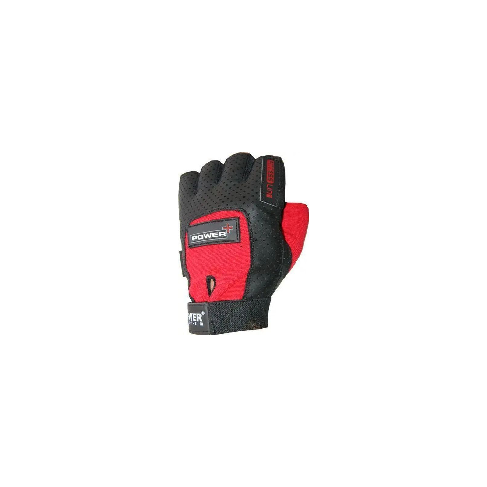 Перчатки для фитнеса Power System Power Plus PS-2500 Black/Red L (PS-2500_L_Black-red) изображение 2