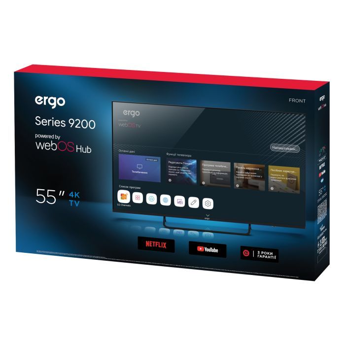 Телевізор Ergo 55WUS9200 зображення 9