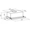 Вытяжка кухонная GRANADO Telde 603-1200 black (GCH336311) изображение 8