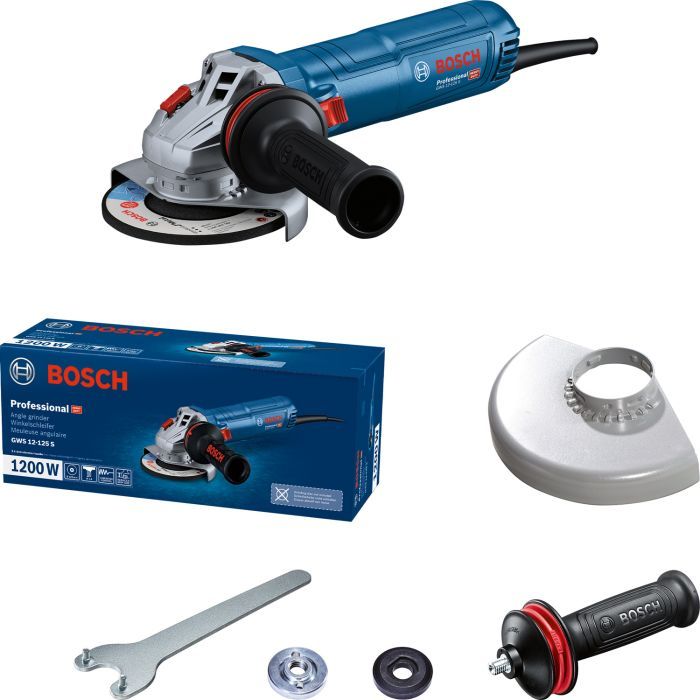 Шлифовальная машина Bosch GWS 12-125 S (0.601.3A6.020) изображение 2