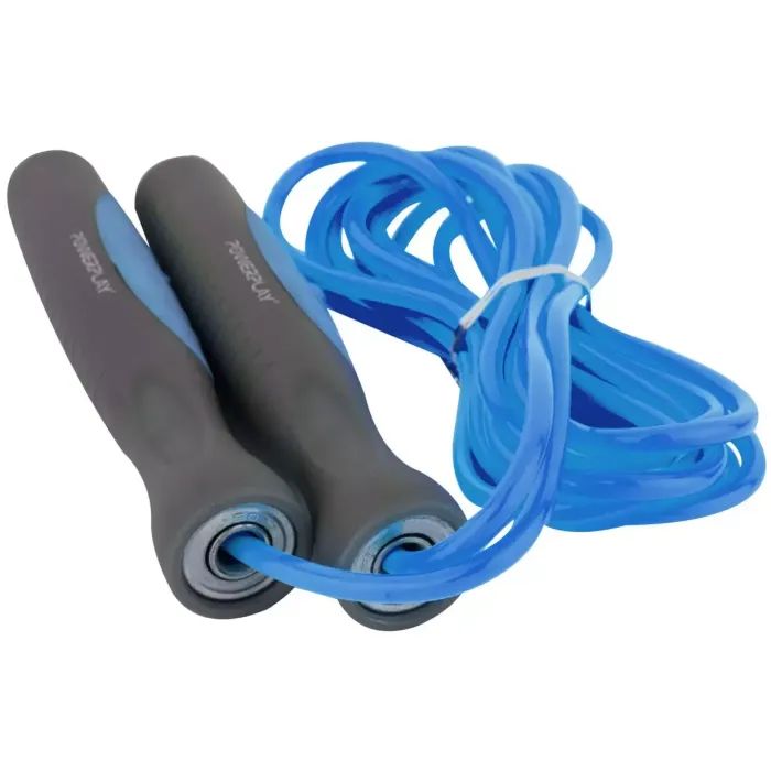 Скакалка PowerPlay 4204 Блакитна (PP_4204_Blue) зображення 3