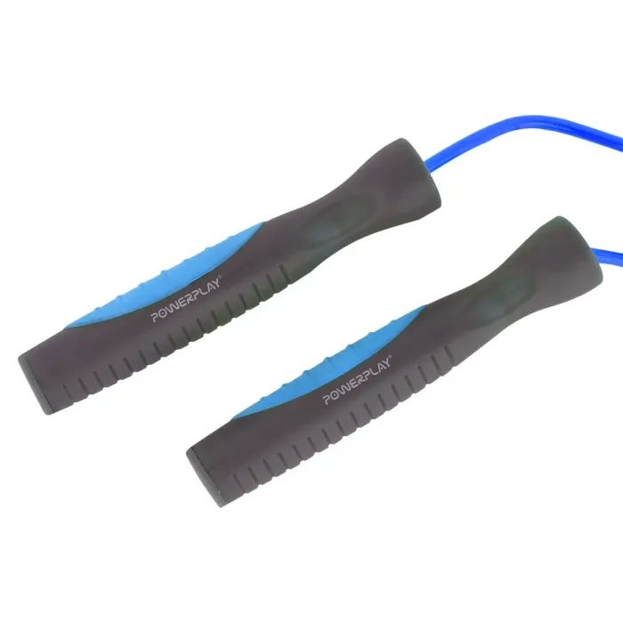 Скакалка PowerPlay 4204 Блакитна (PP_4204_Blue) зображення 4