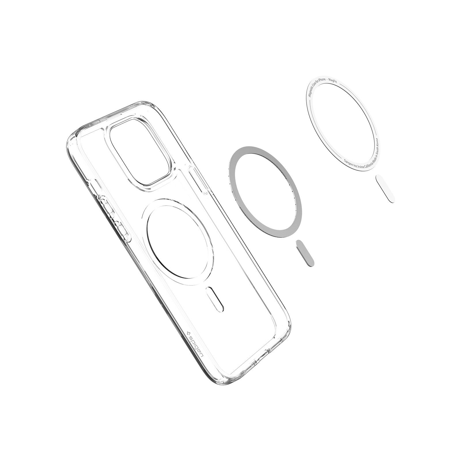 Чехол для мобильного телефона Spigen Apple Iphone 14 Pro Max Ultra Hybrid MagFit, White (ACS04825) изображение 5
