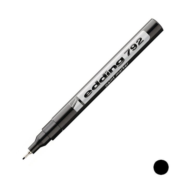 Маркер Edding для декоративних робіт Paint E-792 0.8 мм Червоний (e-792/02) зображення 2 Маркер Edding для декоративних робіт Paint E-792 0.8 мм Червоний (e-792/02) зображення 2