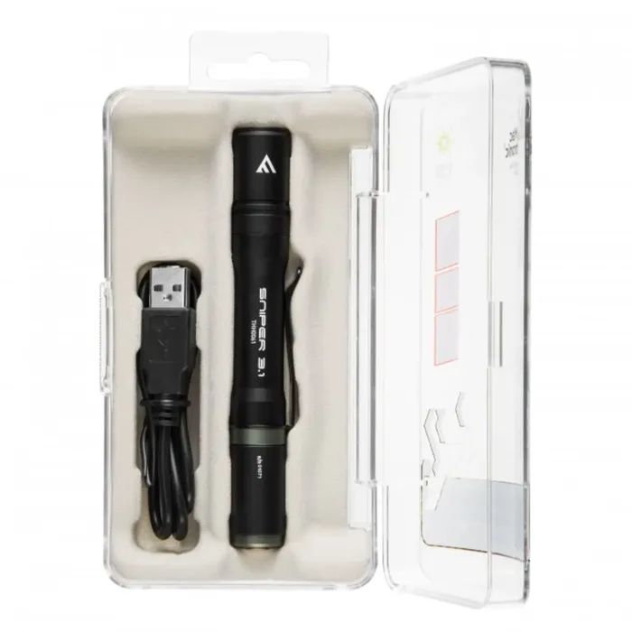 Фонарь Mactronic Sniper 3.1 (130 Lm) USB Rechargeable Magnetic (THH0061) изображение 6