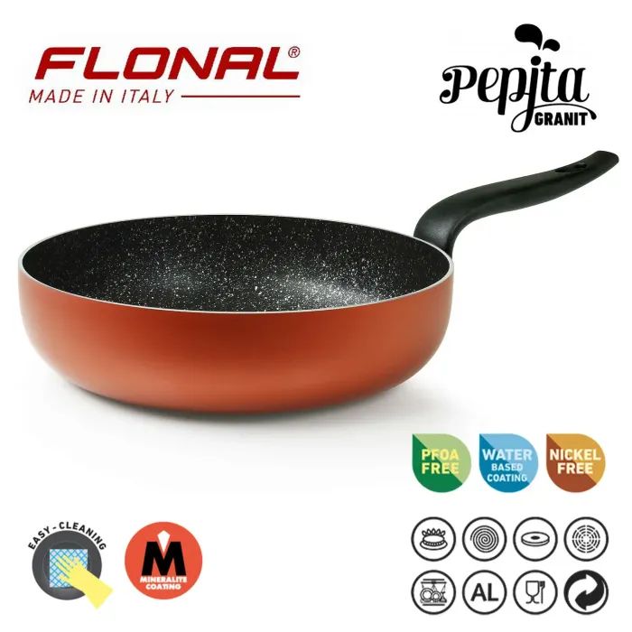 Сковорода Flonal Pepita Granit 22 см (PGFPS2250) зображення 9