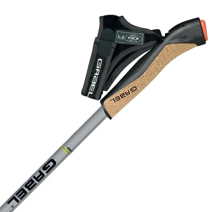 Палиці для скандинавської ходи Gabel X-5 Black/Yellow 130 (7008351131300) зображення 2