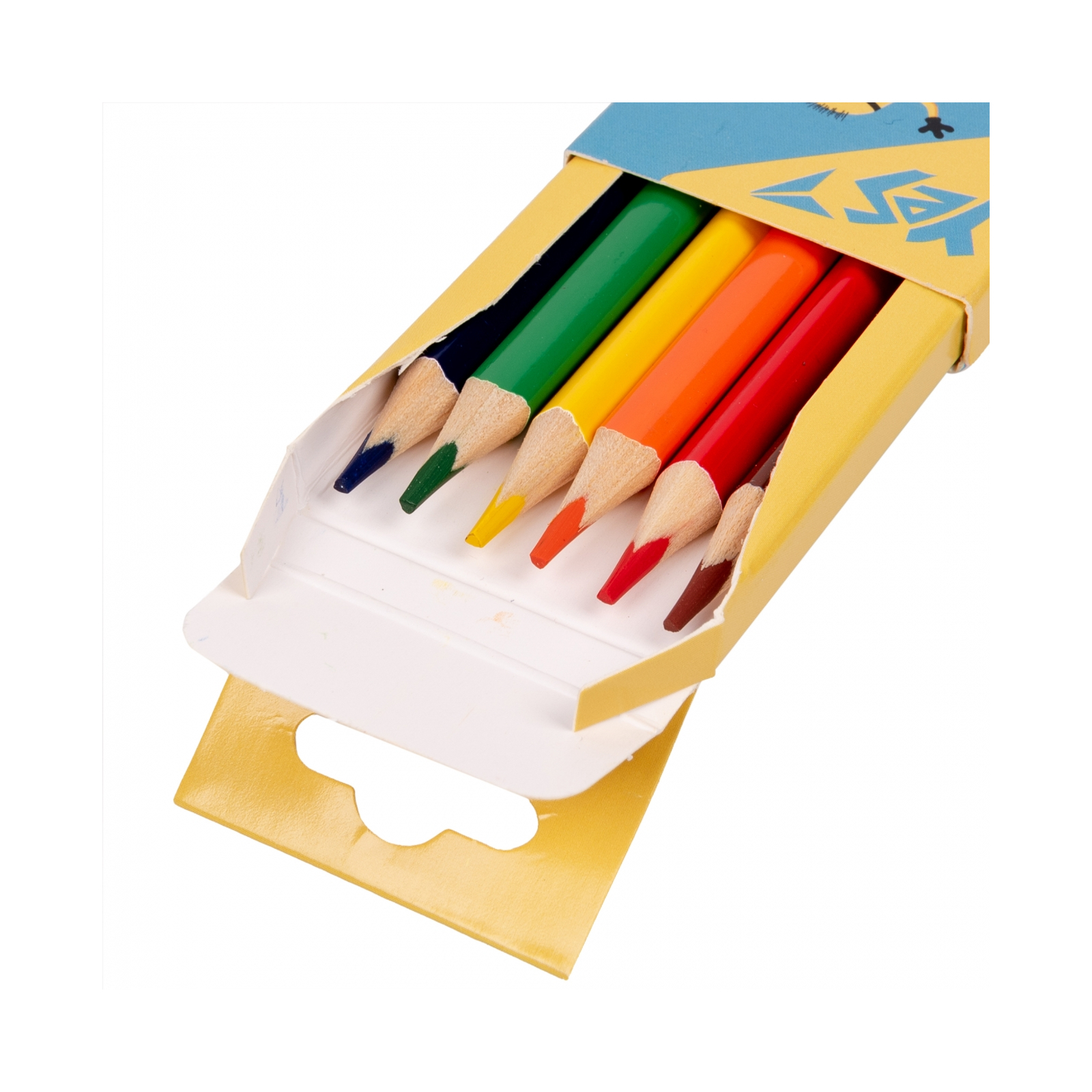 Карандаши цветные Yes Minions 6 кол (290711) изображение 2