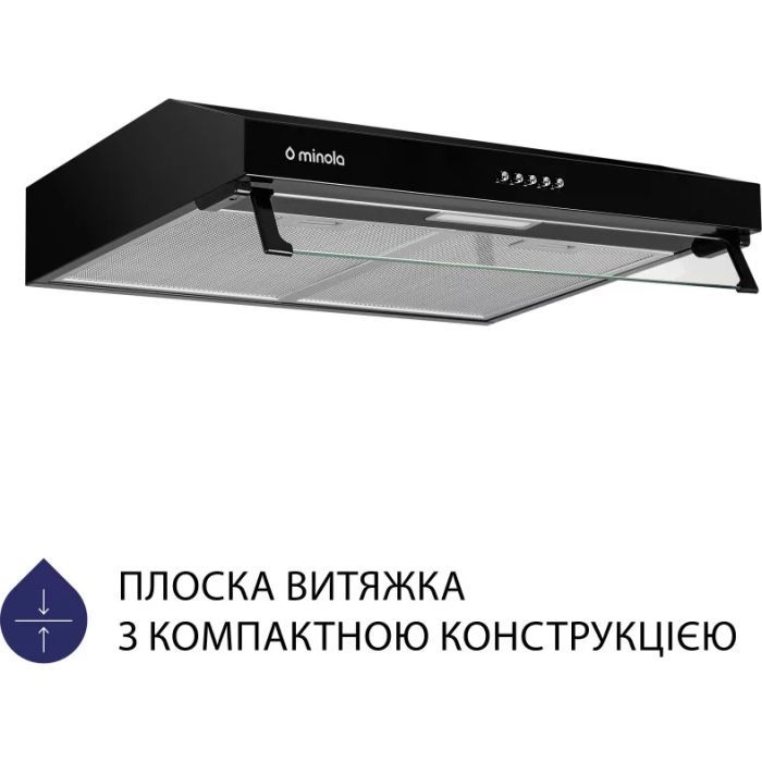 Витяжка кухонна Minola HPL 514 I зображення 2