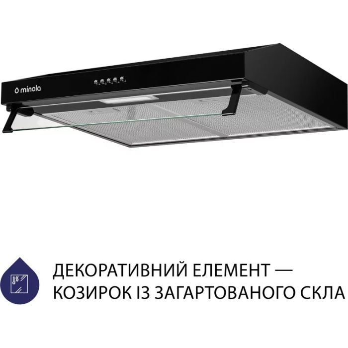 Витяжка кухонна Minola HPL 514 I зображення 3