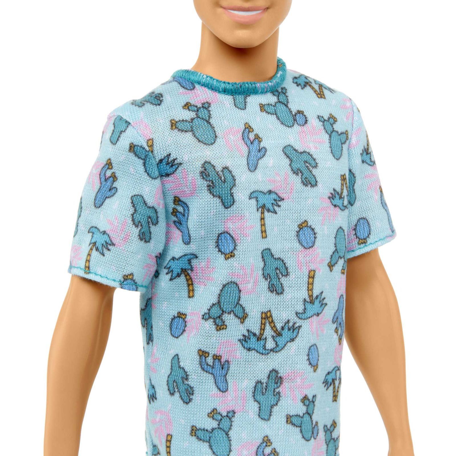 Кукла Barbie Fashionistas Кен в футболке с кактусами (HJT10) изображение 4