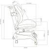 Детское кресло Cubby Adonis Grey (800819) изображение 10