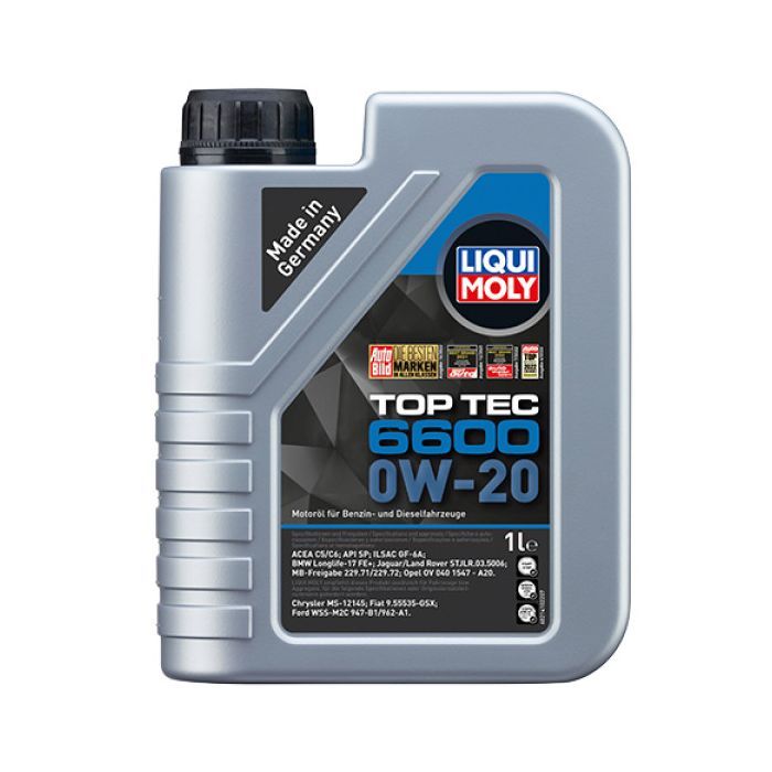 Моторное масло Liqui Moly Top Tec 6600 0W-20 5л. (21411)