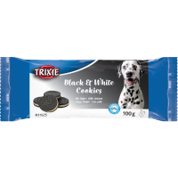 Ласощі для собак Trixie Black & White Cookies 100 г (4011905316253)