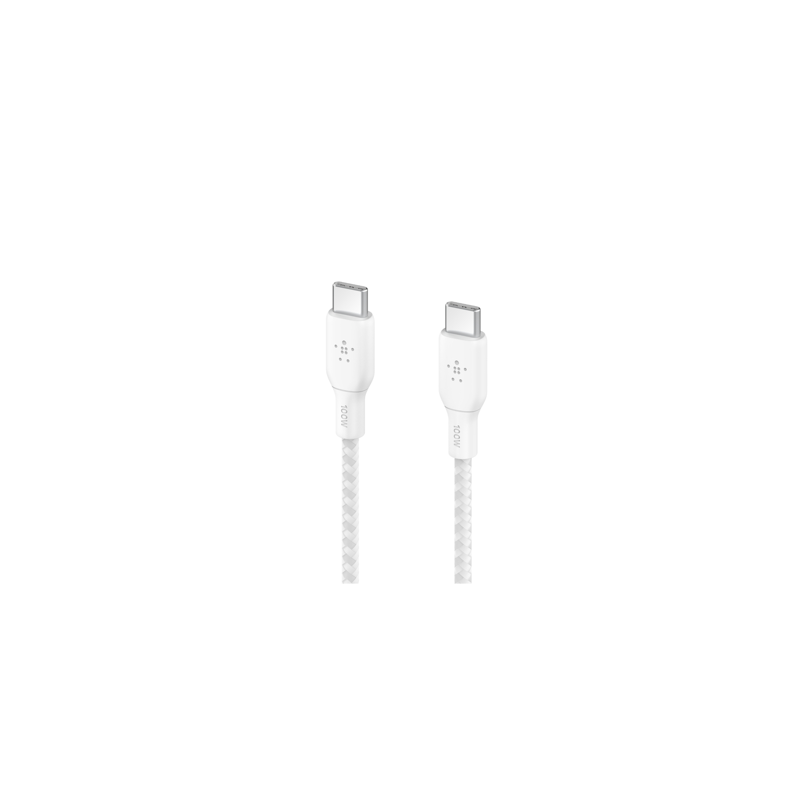 Дата кабель USB-C to USB-C 2.0m 100W white Belkin (CAB014BT2MWH) зображення 3