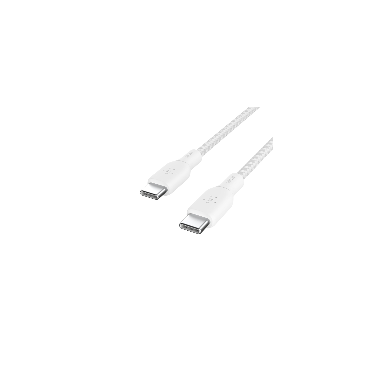 Дата кабель USB-C to USB-C 2.0m 100W white Belkin (CAB014BT2MWH) зображення 5