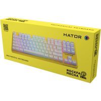 Клавиатура Hator Rockfall 2 Mecha TKL Orange USB Yellow (HTK-722) изображение 6