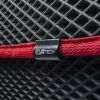 Сумка-органайзер EVAtech M-PRO 32x50x30 см. Ромб черный с красным кантом (BS13642OM3RBR) изображение 2