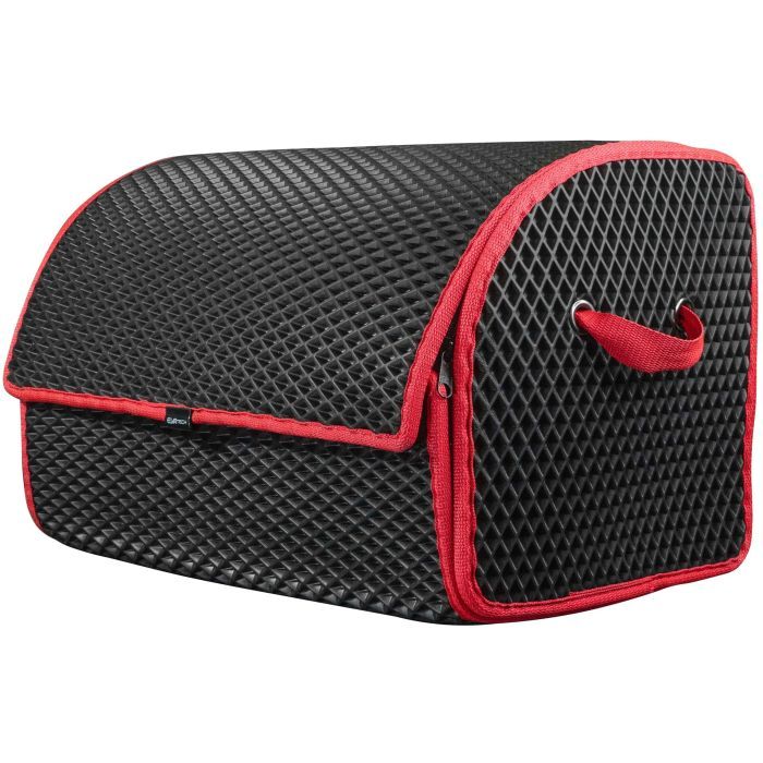 Сумка-органайзер EVAtech M-PRO 32x50x30 см. Ромб черный с красным кантом (BS13642OM3RBR) изображение 5