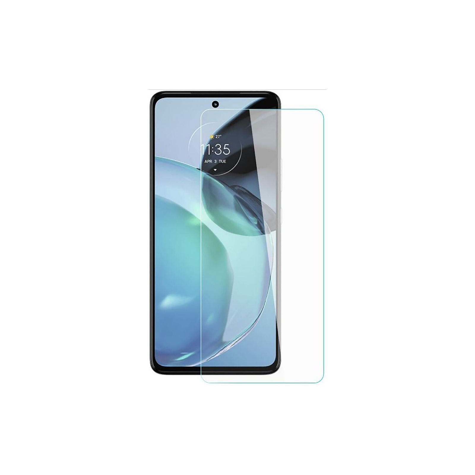 Стекло защитное BeCover Motorola Moto G52/G82 3D Crystal Clear Glass (709736) изображение 2