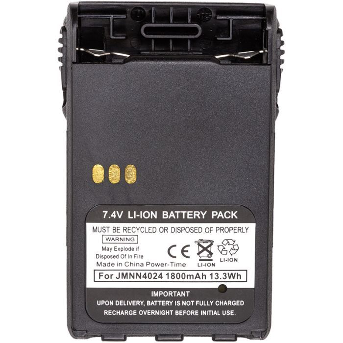 Акумуляторна батарея Motorola GP-344 Li-ion 7.4V 1800mA Power-Time (PTM-344) зображення 4