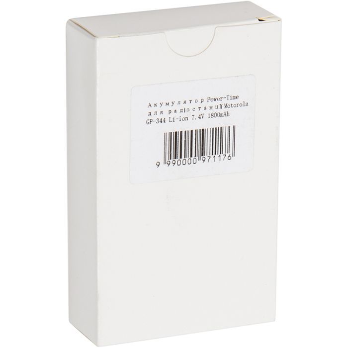 Акумуляторна батарея Motorola GP-344 Li-ion 7.4V 1800mA Power-Time (PTM-344) зображення 5