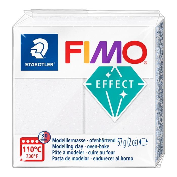 Пластика Fimo Effect, Белая галактика, 57 г (4007817096369)