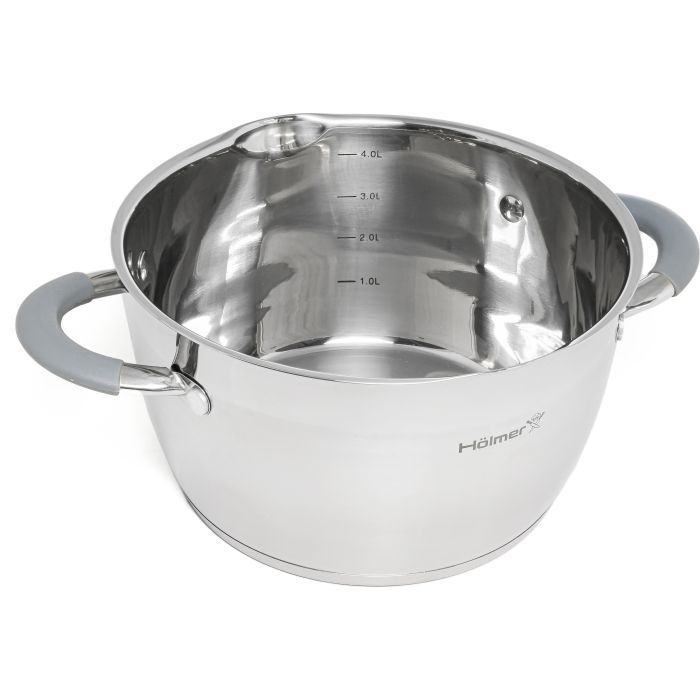 Кастрюля Hölmer Chef Assistant з кришкою 3,6 л (CR-16536-SSGD Chef Assistant) изображение 3