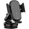 Універсальний автотримач ColorWay Dashboard Car Wireless Charger 15W Black (CW-CHAW037Q-BK) зображення 2