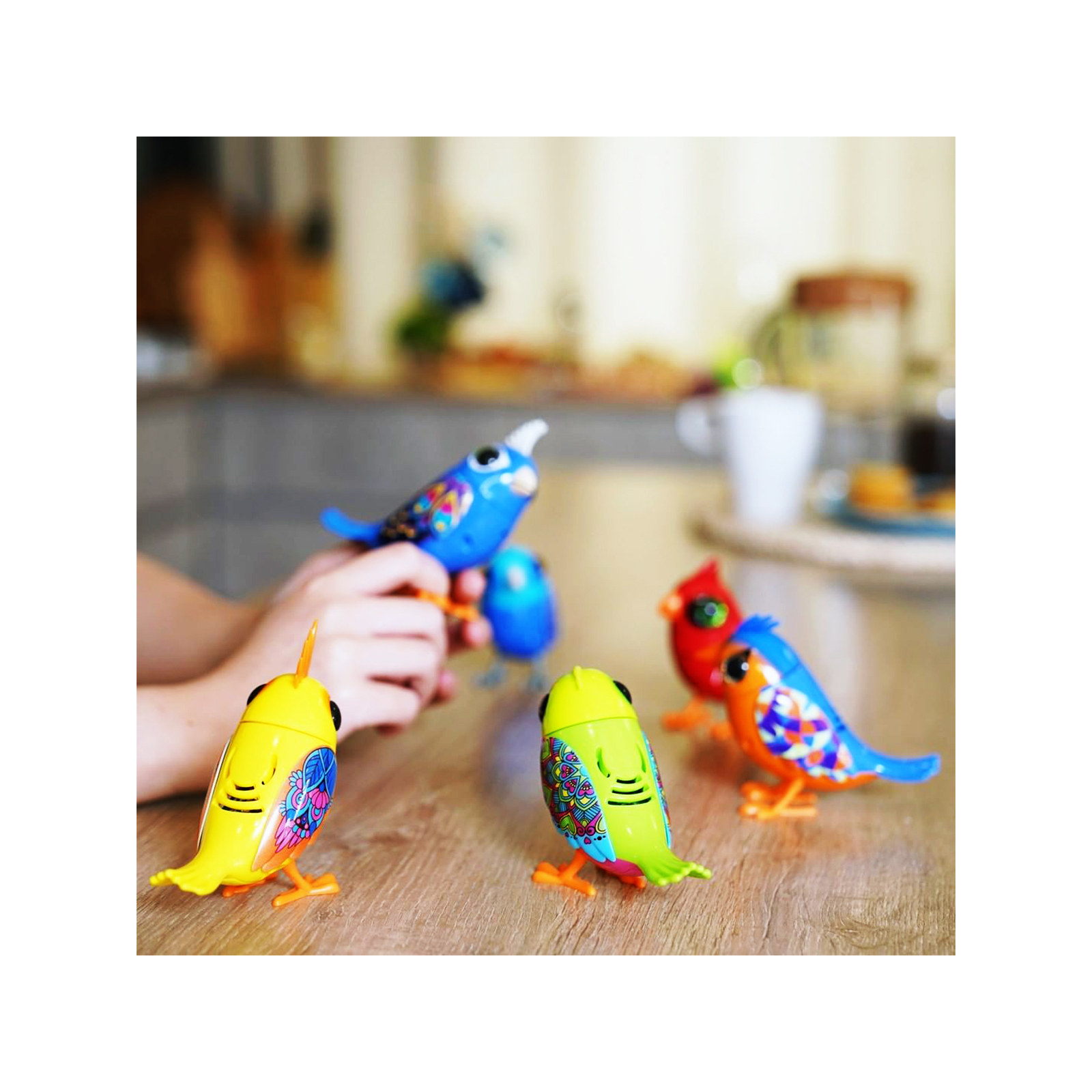 Интерактивная игрушка DigiBirds птичка – Красный кардинал (88603) изображение 5