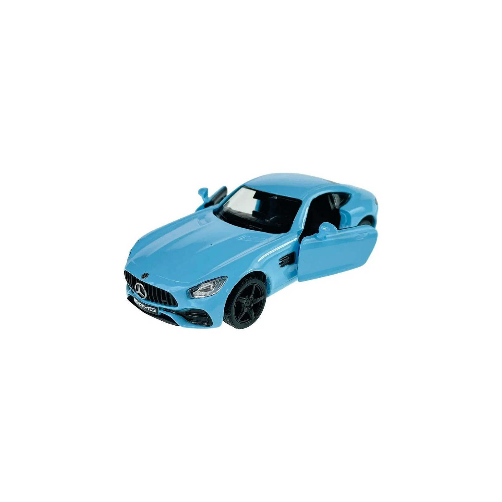 Машина Uni-Fortune Mersedes Benz AMG GT S 2018 блакитна (554988M(C)) зображення 2