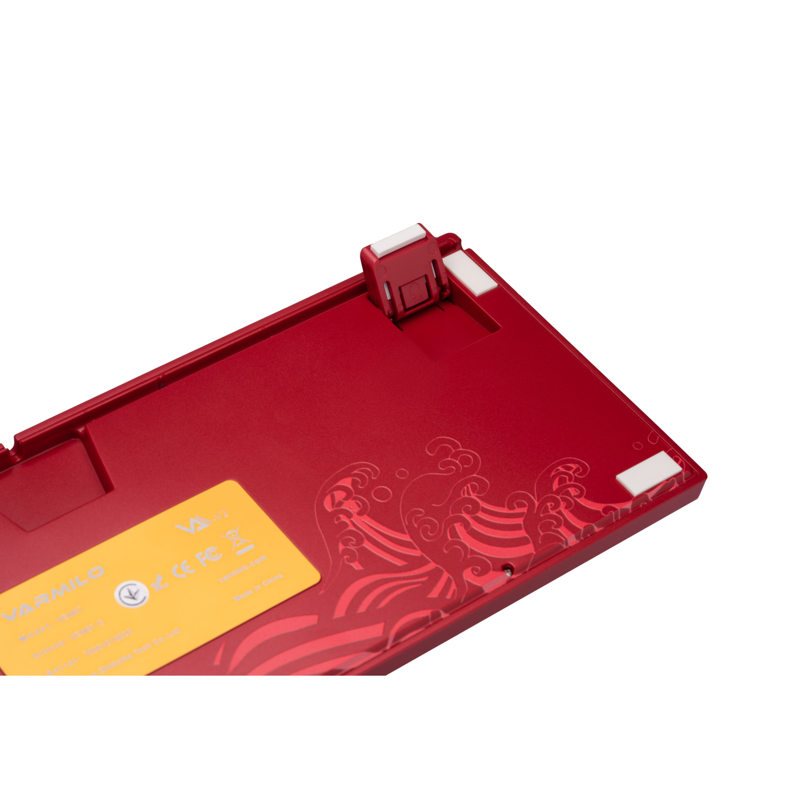 Клавиатура Varmilo Koi 87Key EC V2 Sakura USB UA White LED Red (A33A039A9A3A17A034) изображение 15