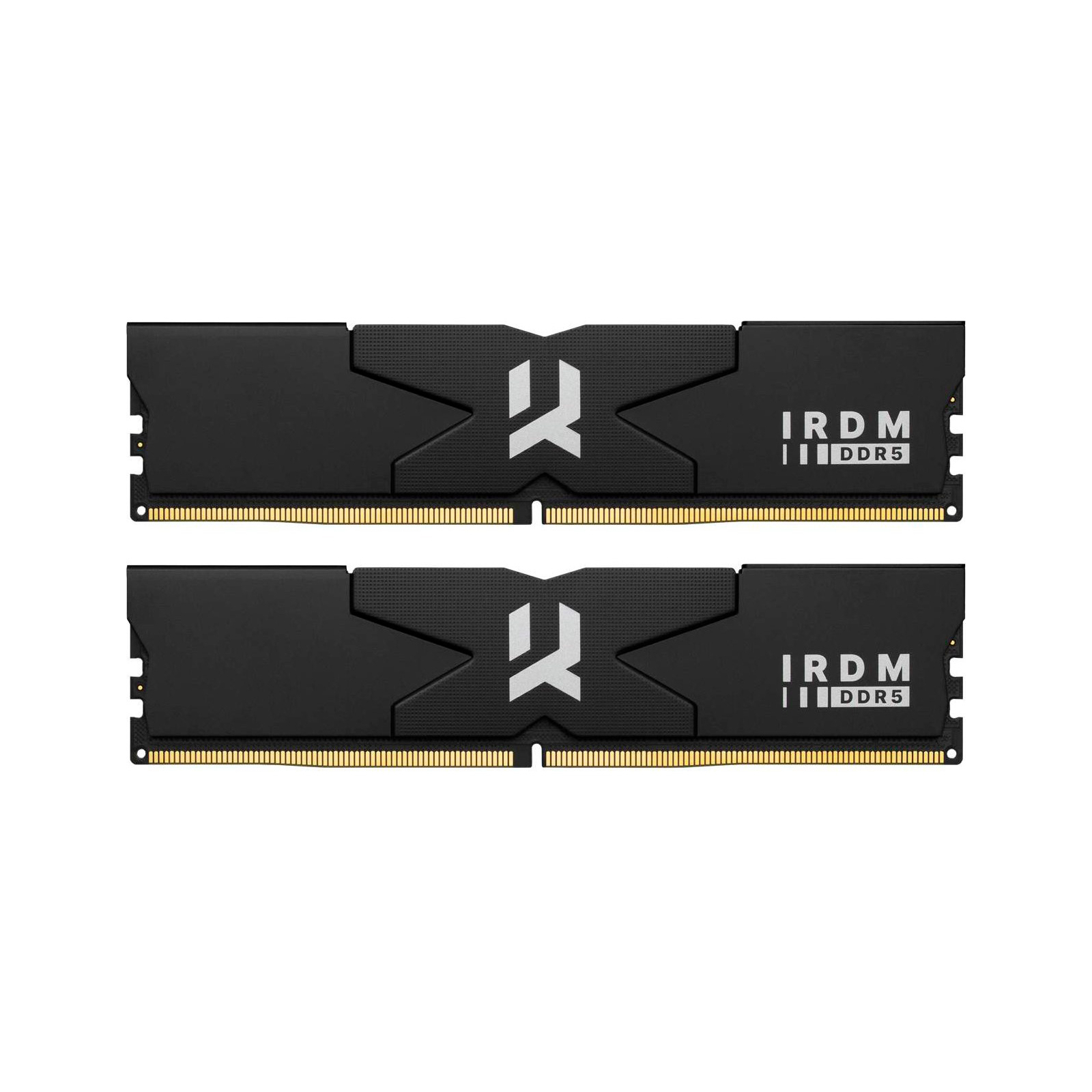 Модуль пам'яті для комп'ютера DDR5 32GB (2x16GB) 6000 MHz IRDM Black Goodram (IR-6000D564L30S/32GDC)