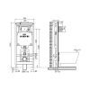 Инсталляция OLI 80 з кнопкою I-Plate White (885343) изображение 2