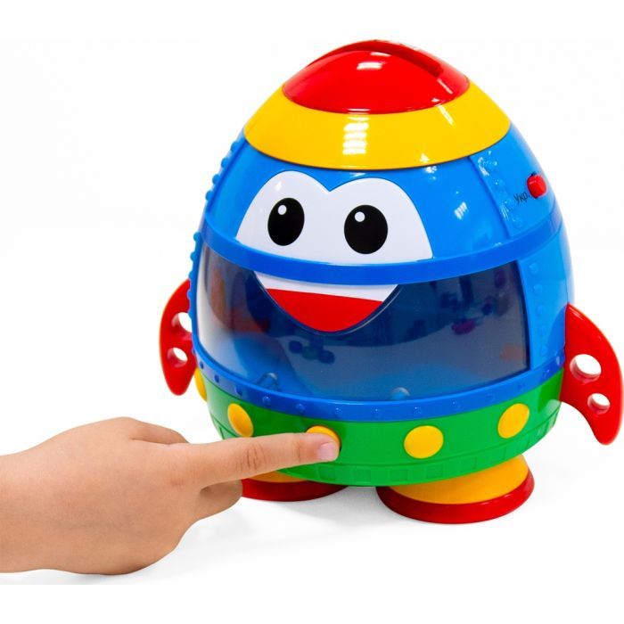 Развивающая игрушка Kiddi Smart Интерактивная обучающая игрушка Smart-Звездолет украинский и английский язык (344675) изображение 10