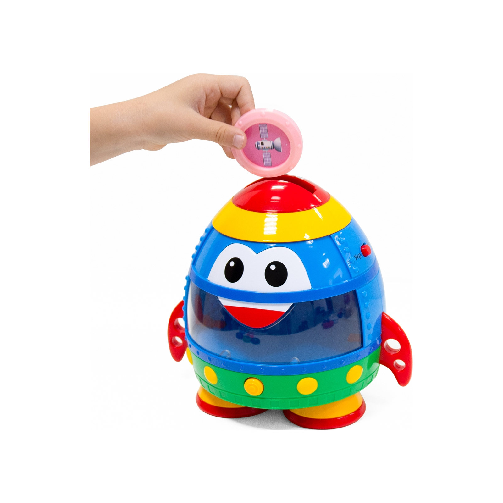 Розвиваюча іграшка Kiddi Smart Інтерактивна навчальна іграшка Smart-Зореліт українська та англійська мова (344675) зображення 11