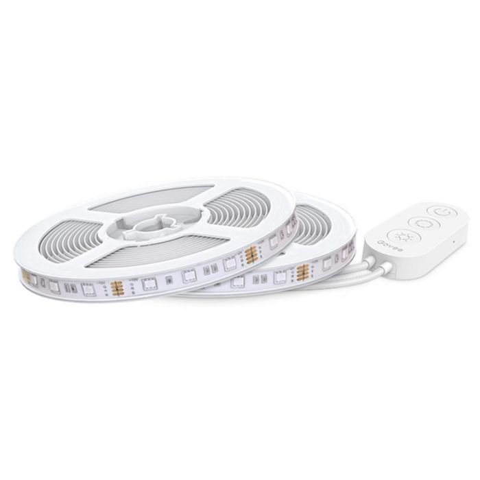 Светодиодная лента Govee RGB Smart Wi-Fi + Bluetooth LED Strip Lights 10м Білий (H61103A1) изображение 2