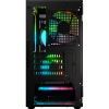 Корпус Logic concept PORTOS MESH+GLASS ARGB fans 3x120mm BLACK (AM-PORTOS-10-0000000-0002) зображення 10