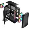 Корпус Logic concept PORTOS MESH+GLASS ARGB fans 3x120mm BLACK (AM-PORTOS-10-0000000-0002) зображення 11