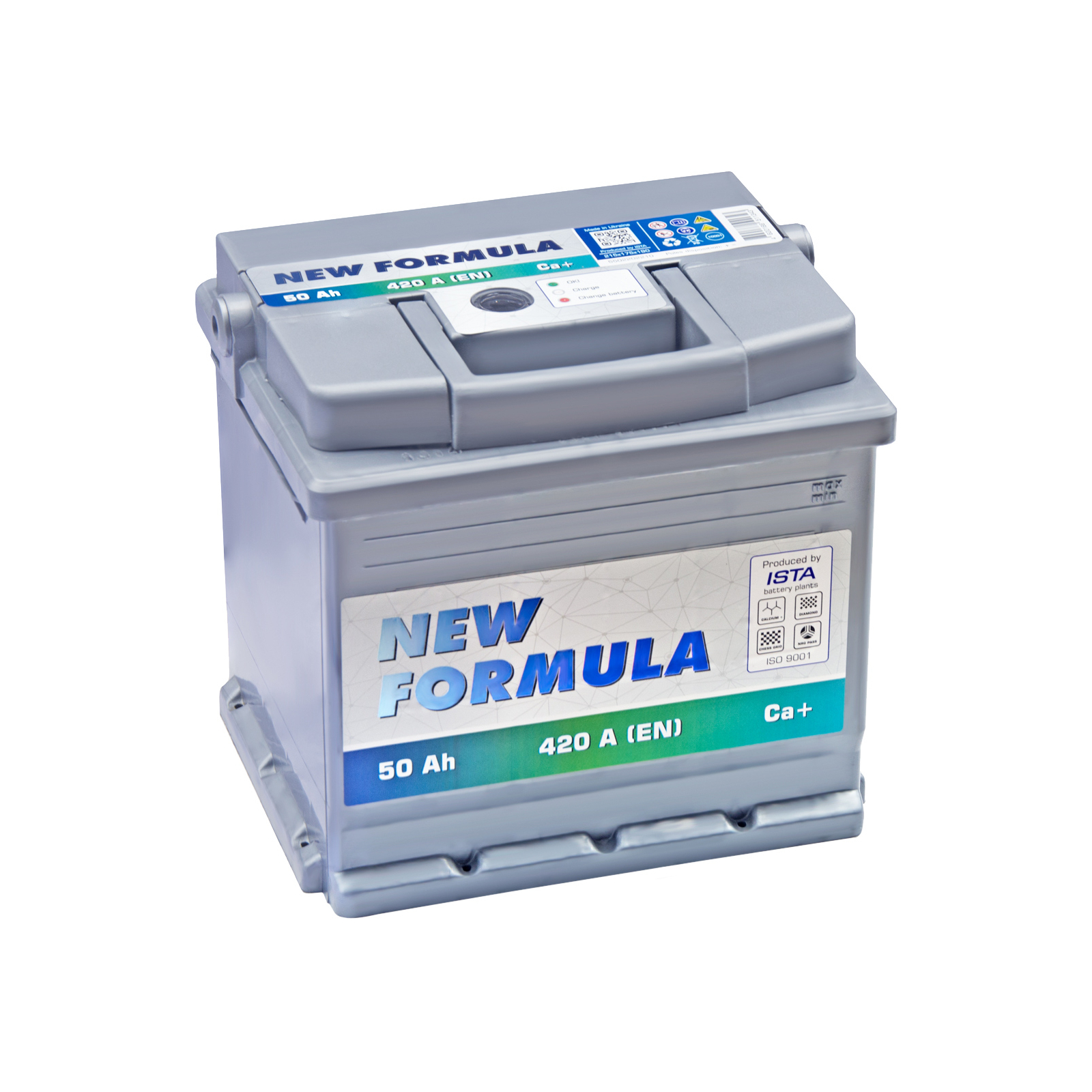 Аккумулятор автомобильный NEW FORMULA 50Ah (+/-) 420EN (5502202210)
