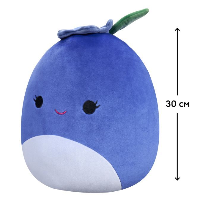Мягкая игрушка Squishmallows Черника Блуби 30 см (SQCR04144) изображение 2