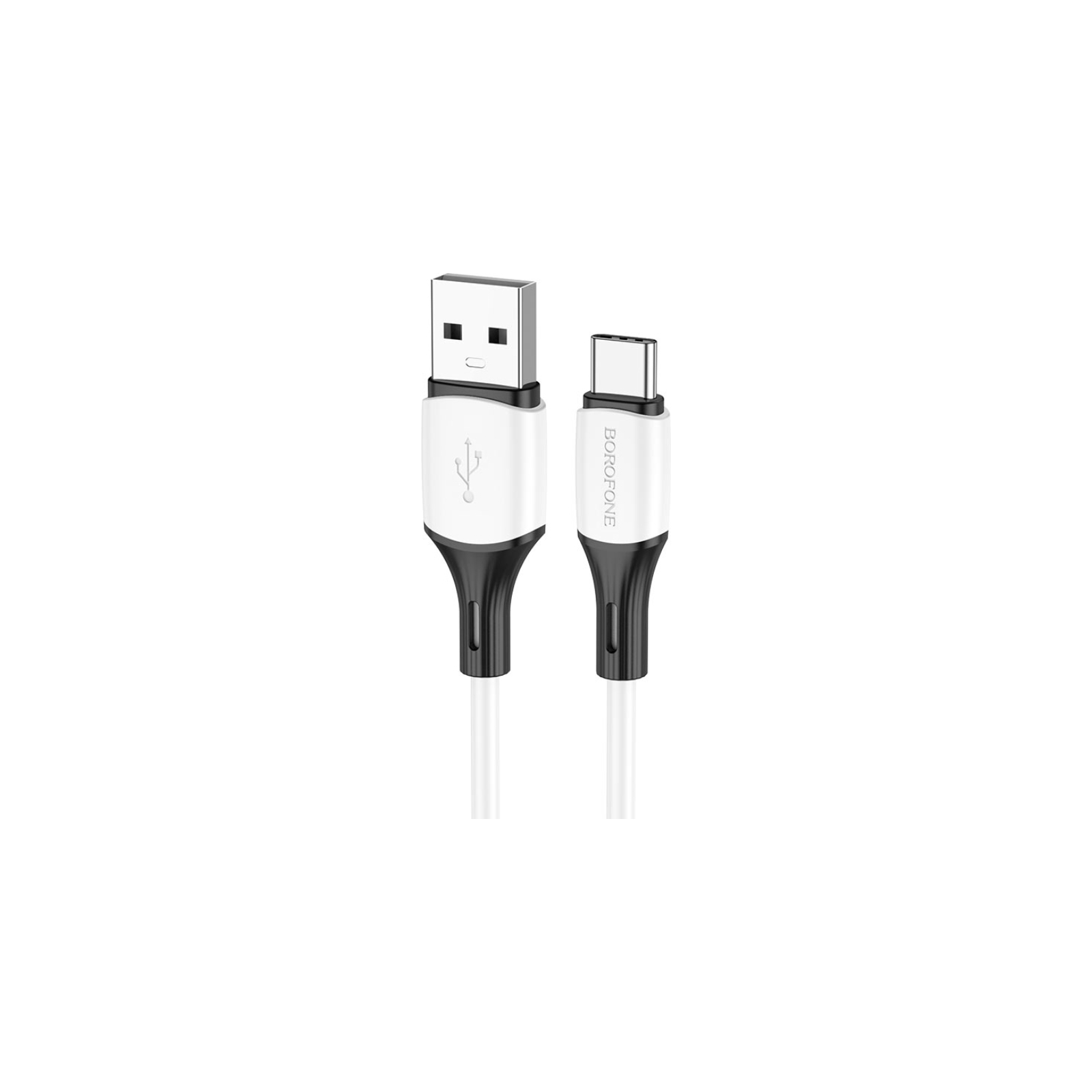 Дата кабель USB 2.0 AM to Type-C 1.0m BX79 3A White BOROFONE (BX79CW)