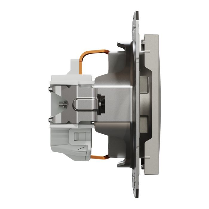 Розетка Schneider Electric ASFORA сталь (EPH2900162) изображение 3
